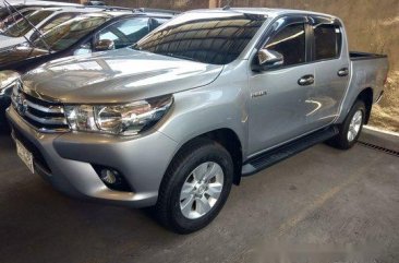 Sell Silver 2016 Toyota Hilux in Quezon City 