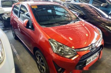 Selling Orange Toyota Wigo 2019 in Quezon City 