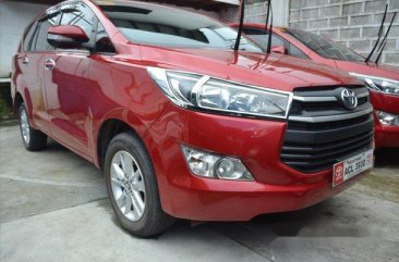 Sell Red 2016 Toyota Innova Manual Diesel at 3800 km in Manila