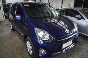 Blue Toyota Wigo 2017 at 8000 km for sale 