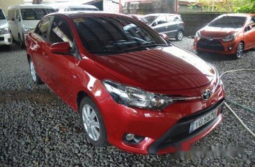 Red Toyota Vios 2016 at 8800 km for sale