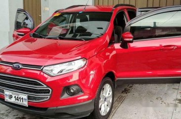 Selling Red Ford Ecosport 2017 at 19000 km in Quezon City