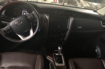 Selling Silver Toyota Fortuner 2017 SUV in Quezon City