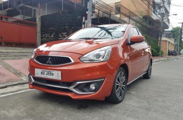2nd Hand Mitsubishi Mirage 2017 Manual Gasoline for sale in Quezon City