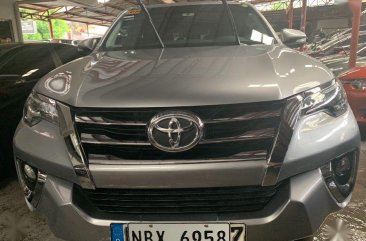 Selling Silver Toyota Fortuner 2017 SUV in Quezon City