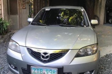 Selling Silver Mazda 3 2008 Automatic Gasoline at 71000 km in Taguig