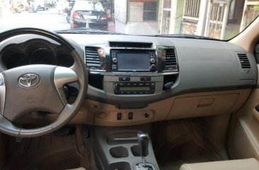 Selling Toyota Fortuner 2013 Automatic Gasoline in Manila