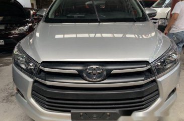 Selling Silver Toyota Innova 2018 Manual Diesel in Quezon City