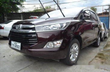 Sell Red 2017 Toyota Innova Manual Diesel at 10000 km