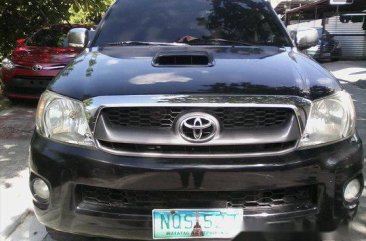 Black Toyota Hilux 2010 for sale Manual