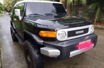 Sell Black 2013 Toyota Fj Cruiser at 10000 km in Cebu City