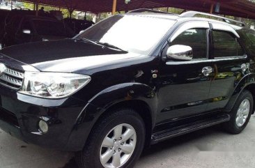 Sell Black 2010 Toyota Fortuner at 62000 km in Pasig