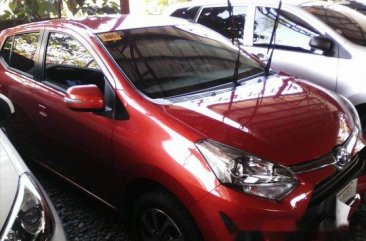 Orange Toyota Wigo 2017 at 5900 km for sale