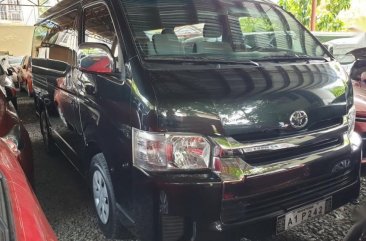 Sell Black 2018 Toyota Hiace Manual Diesel at 10000 km in Quezon City