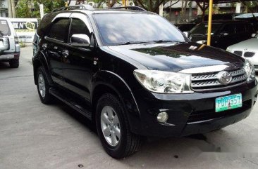 Sell Black 2010 Toyota Fortuner at 62000 km in Pasig