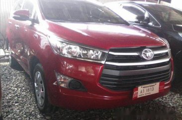 Red Toyota Innova 2017 at 1900 km for sale