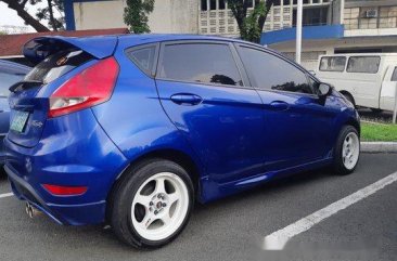 Blue Ford Fiesta 2012 for sale in Quezon City