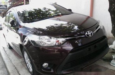 Red Toyota Vios 2018 Manual Gasoline for sale 