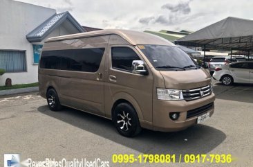 Gold Foton View Traveller 2017 for sale in Manual