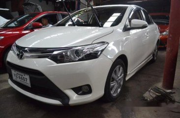 White Toyota Vios 2016 at 8800 km for sale in Manila