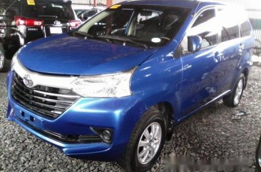 Selling Blue Toyota Avanza 2017 in Manila