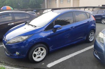 Blue Ford Fiesta 2012 for sale in Quezon City