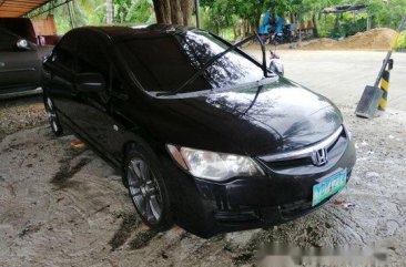 Black Honda Civic 2007 Manual Gasoline for sale in Cebu City