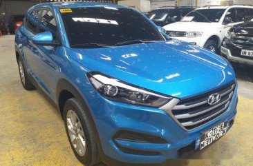 Selling Blue Hyundai Tucson 2018 Automatic Diesel