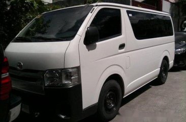 Sell White 2017 Toyota Hiace Manual Diesel at 11800 km