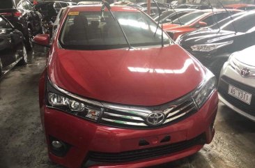 Red Toyota Altis 2017 Automatic Gasoline for sale in Quezon City