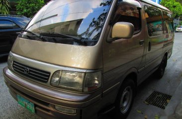 Selling 2nd Hand Toyota Hiace 1995 Automatic Diesel at 80000 km in Manila