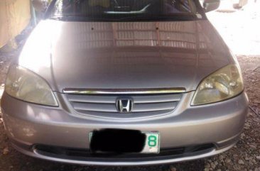 Honda Civic 2001 Manual Gasoline for sale in Angat