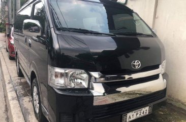 Selling 2nd Hand Toyota Hiace 2018 Manual Diesel at 6000 km in Quezon City