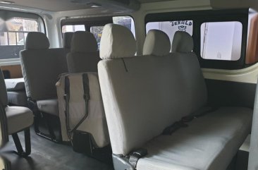 White Toyota Hiace 2017 at 20000 km for sale