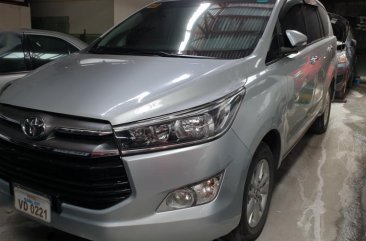 Silver Toyota Innova 2016 Manual Diesel for sale in Quezon City