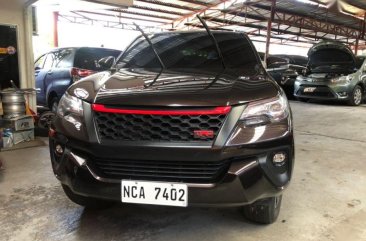 Brown Toyota Fortuner 2018 Automatic Diesel for sale in Quezon City