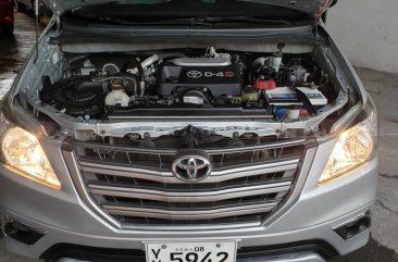 Silver Toyota Innova 2016 at 20000 km for sale