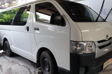 White Toyota Hiace 2017 at 20000 km for sale