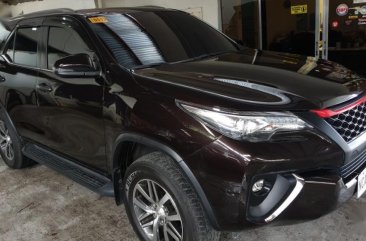 Brown Toyota Fortuner 2018 Automatic Diesel for sale in Quezon City