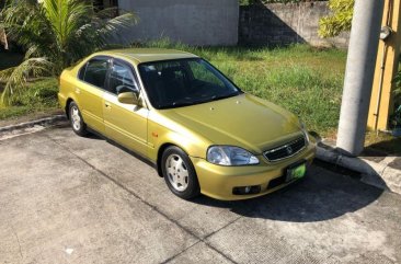 Yellow Honda Civic 2000 Automatic Gasoline for sale in Biñan