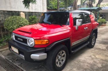 Sell 2nd Hand 2016 Toyota Fj Cruiser Automatic Gasoline at 22000 km in Marilao