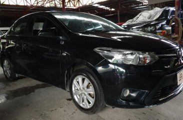 Black Toyota Vios 2015 Manual Gasoline for sale in Quezon City