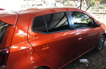 Orange Toyota Wigo 2019 for sale in Manual