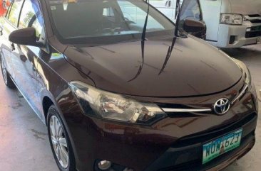 Brown Toyota Vios 2014 Sedan at 80000 km for sale in Parañaque