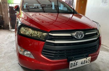 Selling Red Toyota Innova 2017 in Quezon City