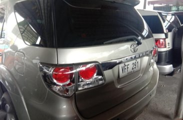 Selling Toyota Fortuner 2014 Automatic Gasoline in Quezon City