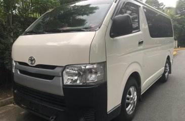 White Toyota Hiace 2019 for sale in Quezon City