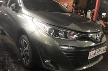 Green Toyota Vios 2018 for sale in Automatic