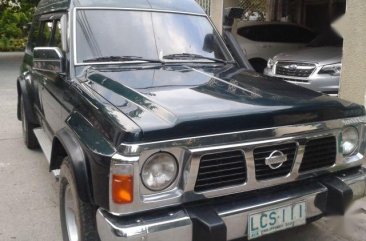 Sell Green 1994 Nissan Patrol at Manual Diesel at 161000 km in Pasig