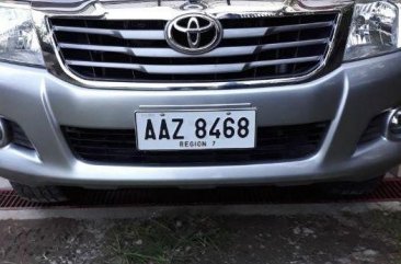 Sell 2nd Hand 2015 Toyota Hilux at 80000 km in Dumaguete